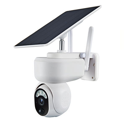 Macchine fotografiche senza fili alimentate solari della batteria Ptz Wifi di HD 1080P 4G PTZ della cupola di VISIONE NOTTURNA di Tuya della camma del pannello solare pieno del CCTV della macchina fotografica all'aperto del CCTV